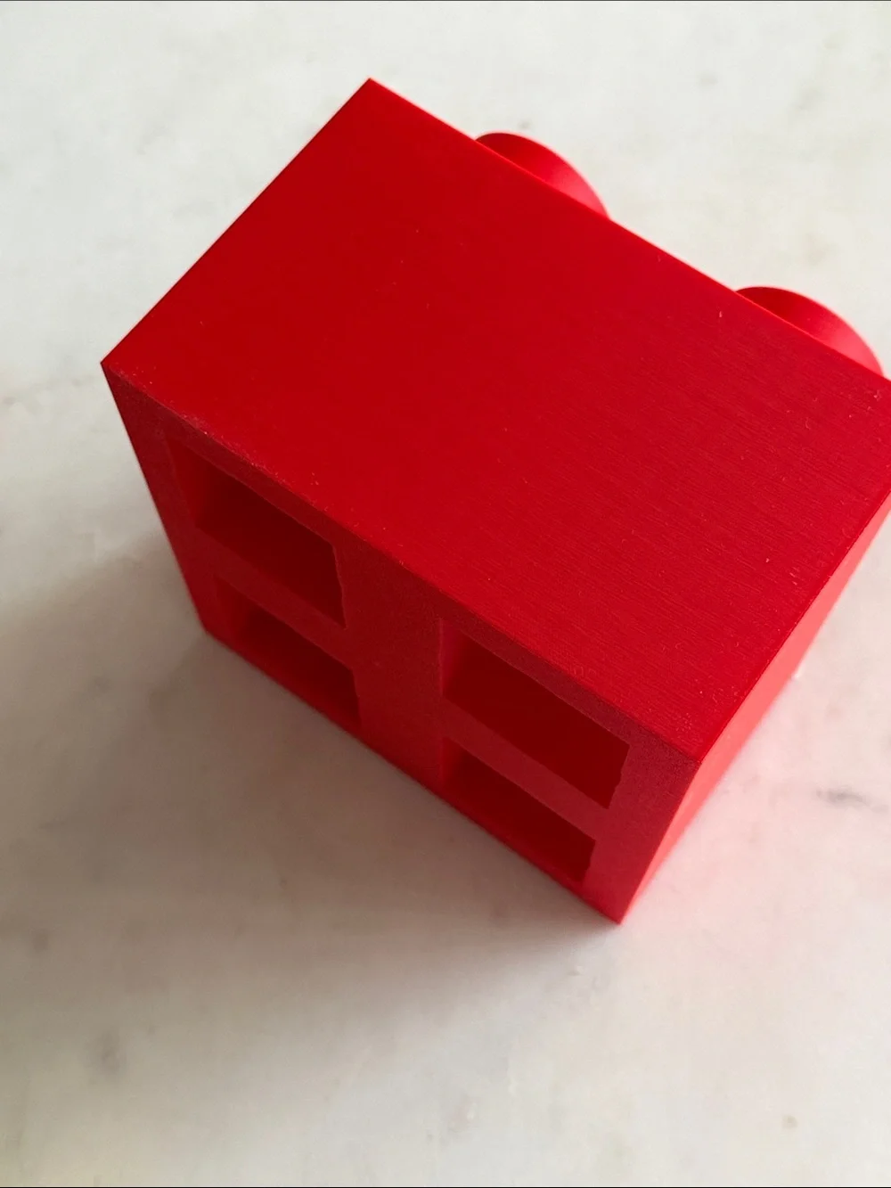 3D Printed Red Giant Oversized Building Block